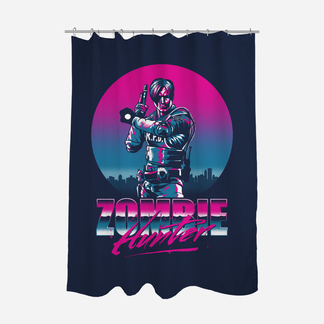 Zombie Hunter-None-Polyester-Shower Curtain-ddjvigo