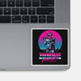 Zombie Hunter-None-Glossy-Sticker-ddjvigo