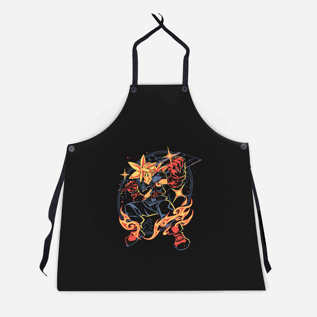 Here We Go II-Unisex-Kitchen-Apron-Estudio Horta
