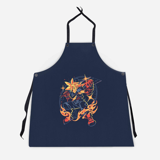 Here We Go II-Unisex-Kitchen-Apron-Estudio Horta