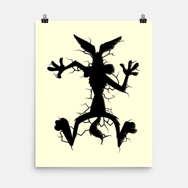 Coyote Shadow-None-Matte-Poster-piercek26