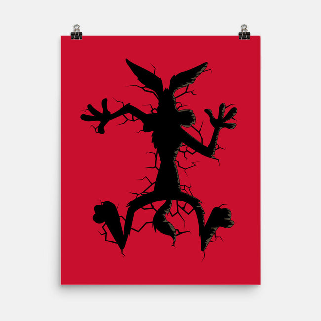 Coyote Shadow-None-Matte-Poster-piercek26