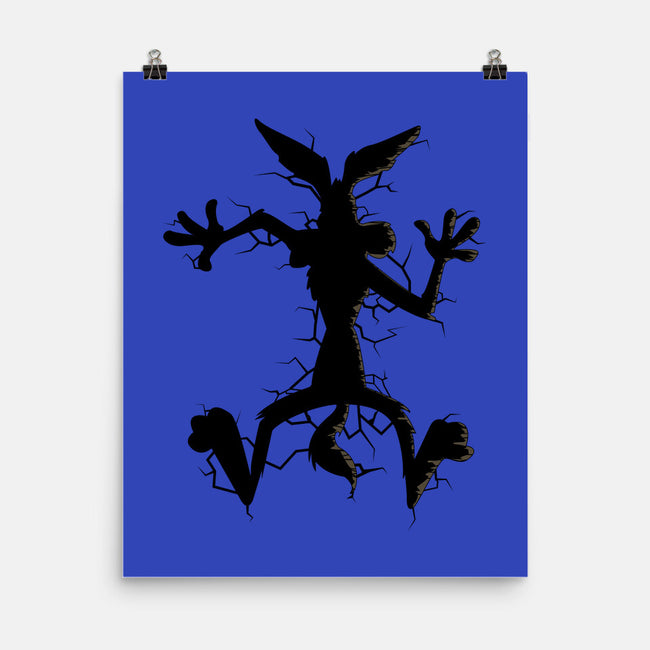 Coyote Shadow-None-Matte-Poster-piercek26