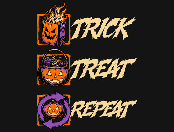 Halloween Trick Treat Repeat