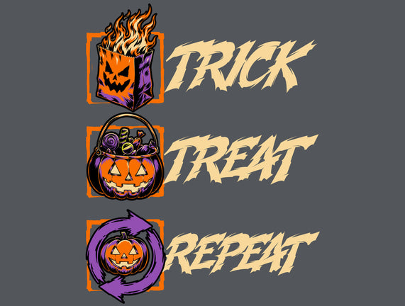 Halloween Trick Treat Repeat