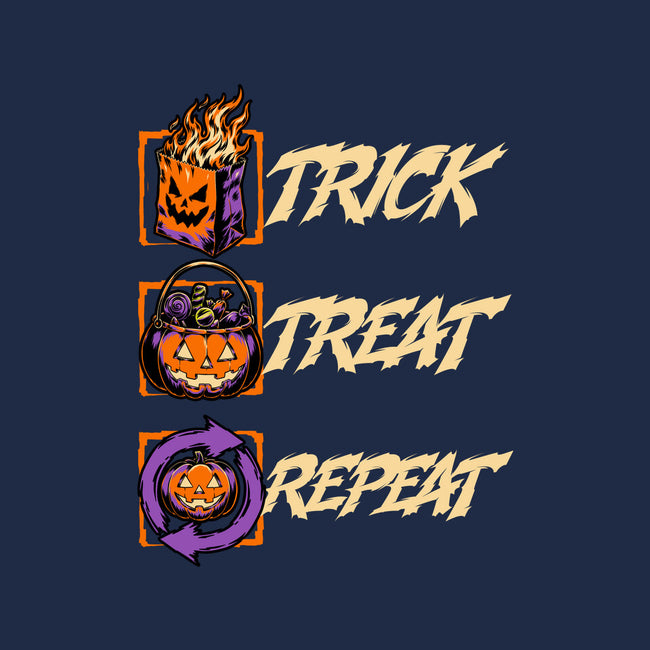 Halloween Trick Treat Repeat-Unisex-Basic-Tank-Studio Mootant