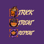 Halloween Trick Treat Repeat-Womens-Basic-Tee-Studio Mootant