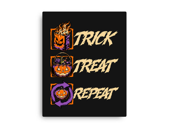 Halloween Trick Treat Repeat