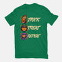 Halloween Trick Treat Repeat-Mens-Basic-Tee-Studio Mootant