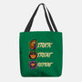 Halloween Trick Treat Repeat-None-Basic Tote-Bag-Studio Mootant
