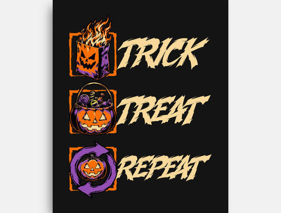 Halloween Trick Treat Repeat