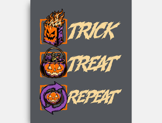 Halloween Trick Treat Repeat
