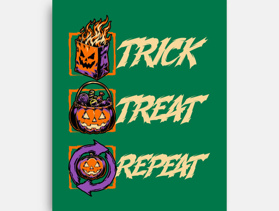 Halloween Trick Treat Repeat