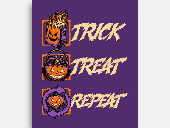 Halloween Trick Treat Repeat
