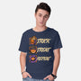 Halloween Trick Treat Repeat-Mens-Basic-Tee-Studio Mootant