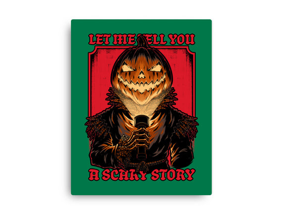 Halloween Pumpkin Scary Stories