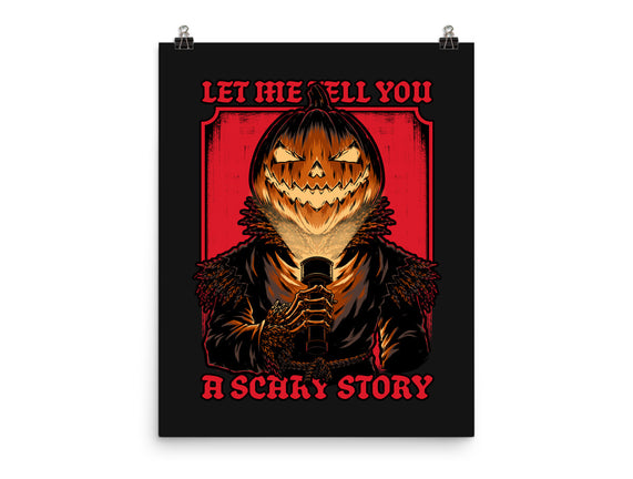 Halloween Pumpkin Scary Stories