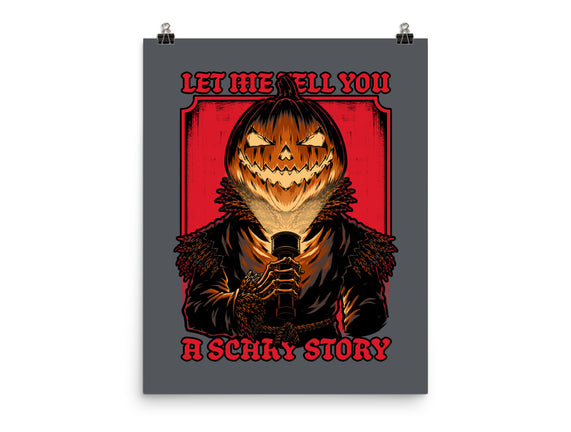 Halloween Pumpkin Scary Stories