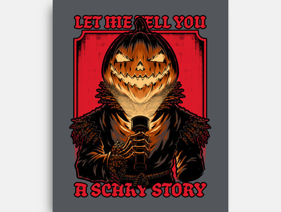 Halloween Pumpkin Scary Stories