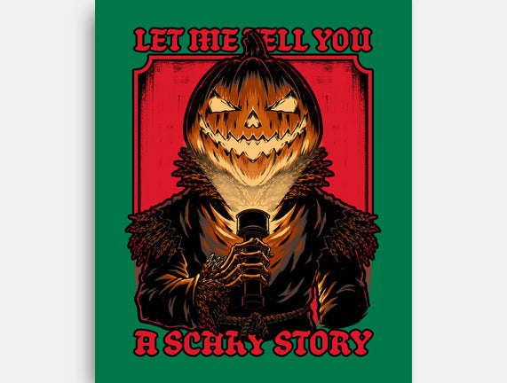 Halloween Pumpkin Scary Stories