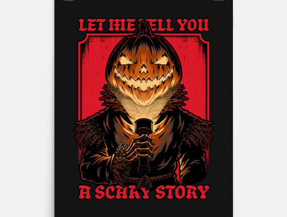 Halloween Pumpkin Scary Stories