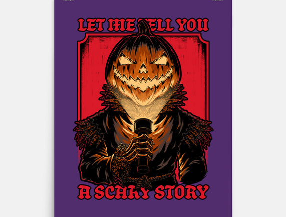 Halloween Pumpkin Scary Stories