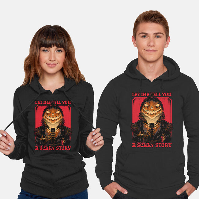 Halloween Pumpkin Scary Stories-Unisex-Pullover-Sweatshirt-Studio Mootant