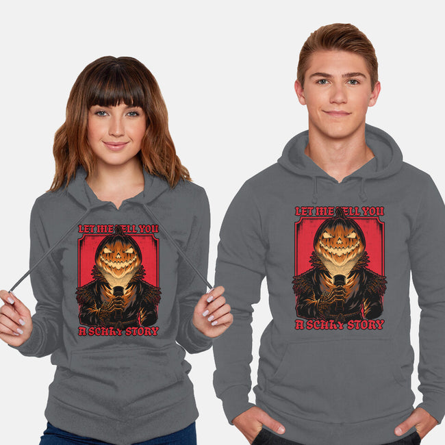 Halloween Pumpkin Scary Stories-Unisex-Pullover-Sweatshirt-Studio Mootant