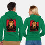 Halloween Pumpkin Scary Stories-Unisex-Zip-Up-Sweatshirt-Studio Mootant