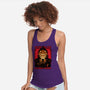 Halloween Pumpkin Scary Stories-Womens-Racerback-Tank-Studio Mootant