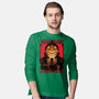 Halloween Pumpkin Scary Stories-Mens-Long Sleeved-Tee-Studio Mootant