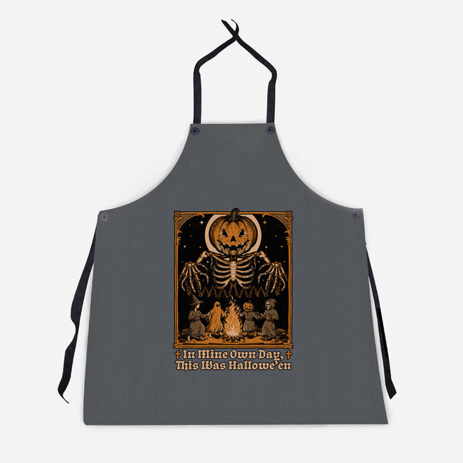 Halloween Medieval Dance-Unisex-Kitchen-Apron-Studio Mootant