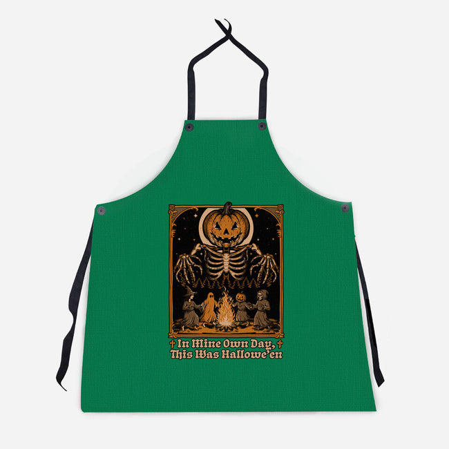 Halloween Medieval Dance-Unisex-Kitchen-Apron-Studio Mootant