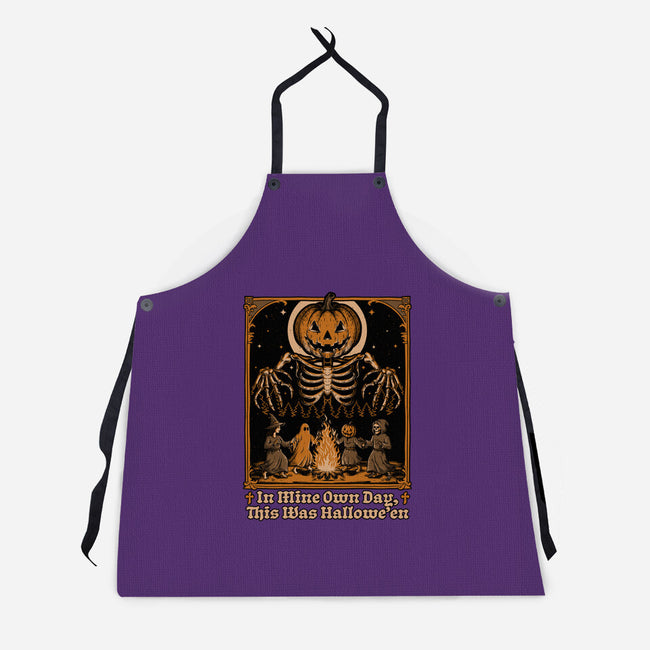 Halloween Medieval Dance-Unisex-Kitchen-Apron-Studio Mootant