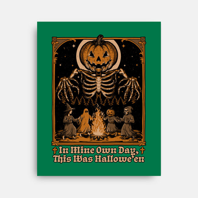 Halloween Medieval Dance-None-Stretched-Canvas-Studio Mootant