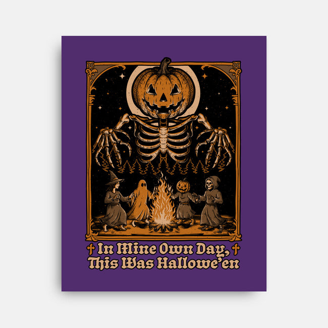 Halloween Medieval Dance-None-Stretched-Canvas-Studio Mootant