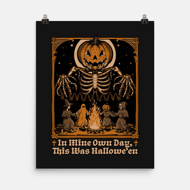 Halloween Medieval Dance-None-Matte-Poster-Studio Mootant