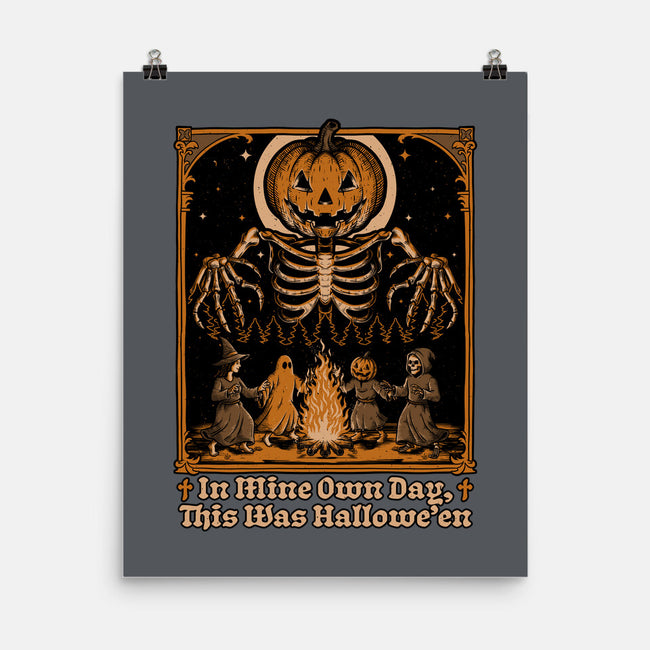 Halloween Medieval Dance-None-Matte-Poster-Studio Mootant