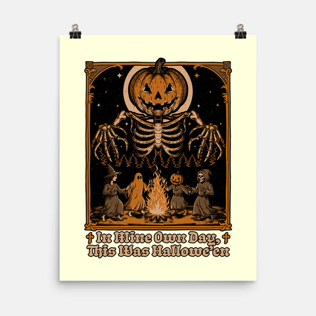 Halloween Medieval Dance-None-Matte-Poster-Studio Mootant