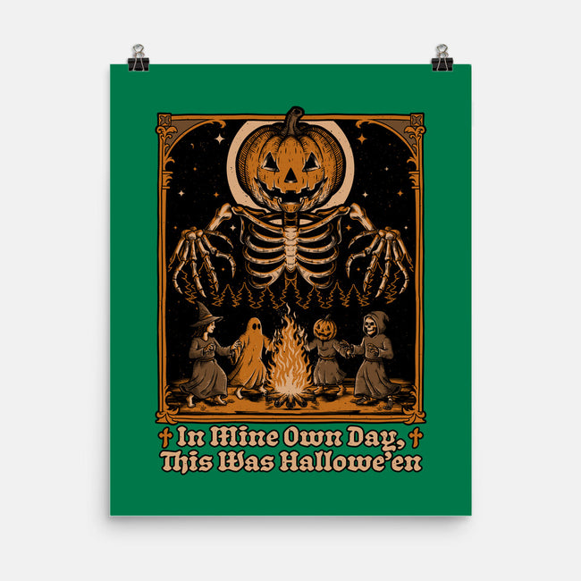 Halloween Medieval Dance-None-Matte-Poster-Studio Mootant
