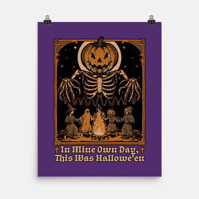 Halloween Medieval Dance-None-Matte-Poster-Studio Mootant