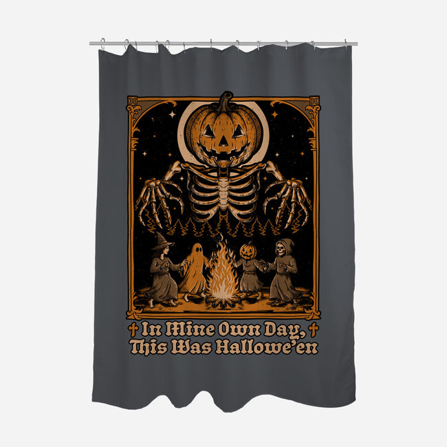 Halloween Medieval Dance-None-Polyester-Shower Curtain-Studio Mootant