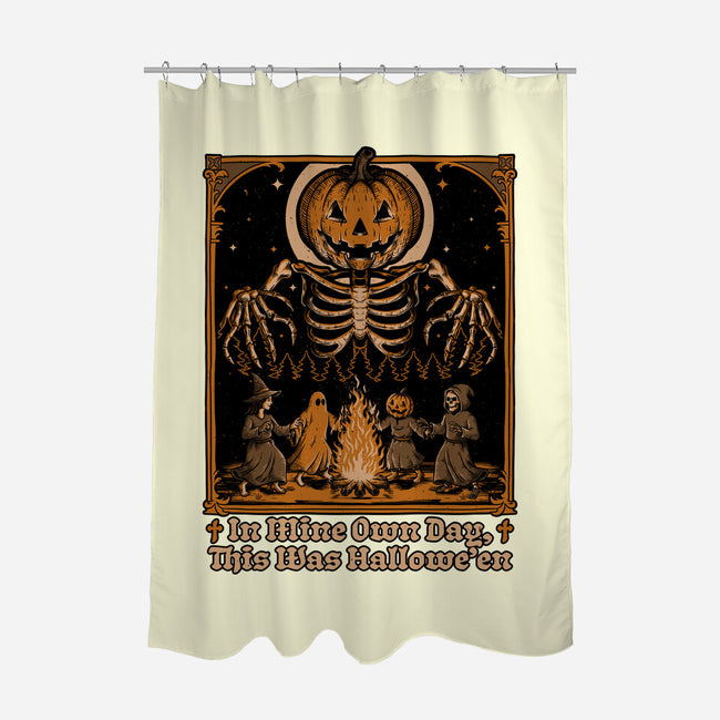 Halloween Medieval Dance-None-Polyester-Shower Curtain-Studio Mootant