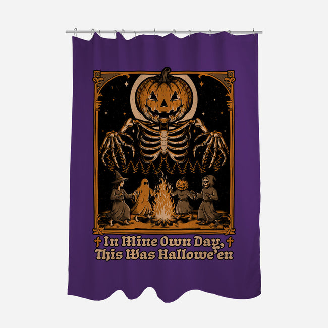 Halloween Medieval Dance-None-Polyester-Shower Curtain-Studio Mootant