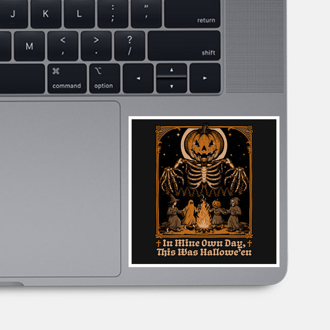 Halloween Medieval Dance-None-Glossy-Sticker-Studio Mootant