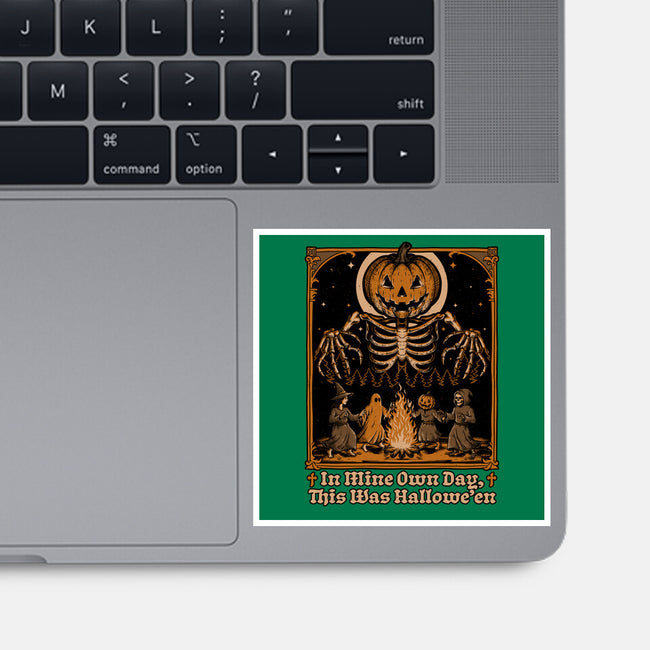 Halloween Medieval Dance-None-Glossy-Sticker-Studio Mootant