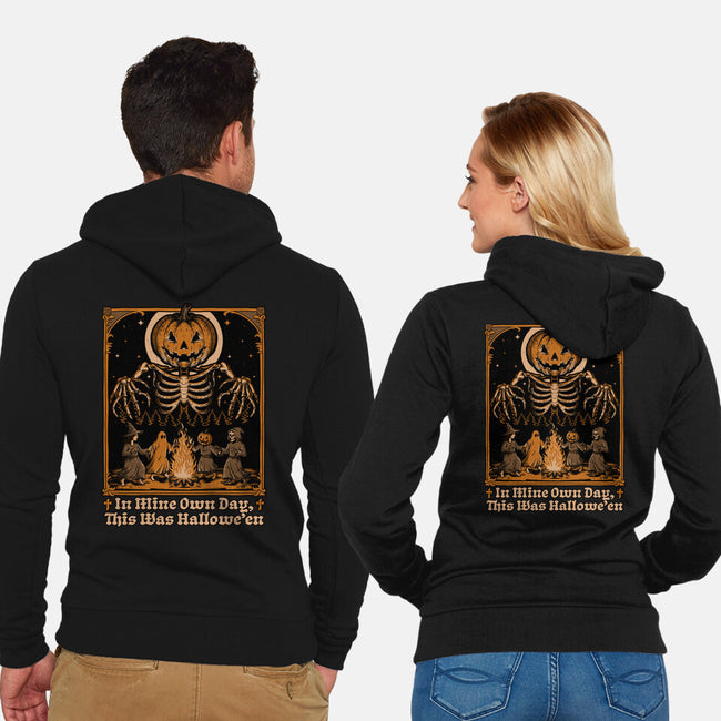Halloween Medieval Dance-Unisex-Zip-Up-Sweatshirt-Studio Mootant