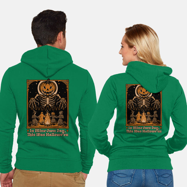 Halloween Medieval Dance-Unisex-Zip-Up-Sweatshirt-Studio Mootant
