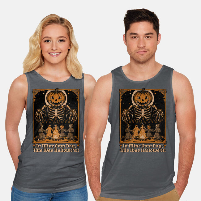 Halloween Medieval Dance-Unisex-Basic-Tank-Studio Mootant