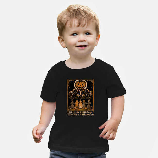 Halloween Medieval Dance-Baby-Basic-Tee-Studio Mootant